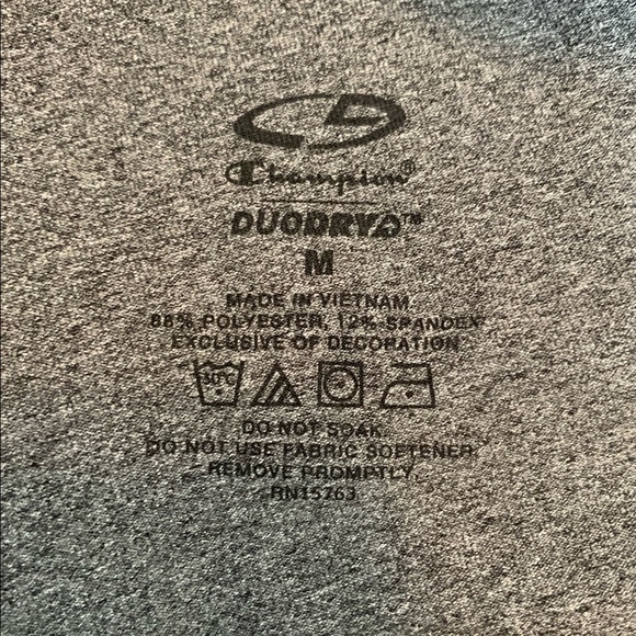 Champion Gray Cropped Leggings, size M - Picture 3 of 3